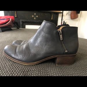 Lucky Brand leather ankle booties